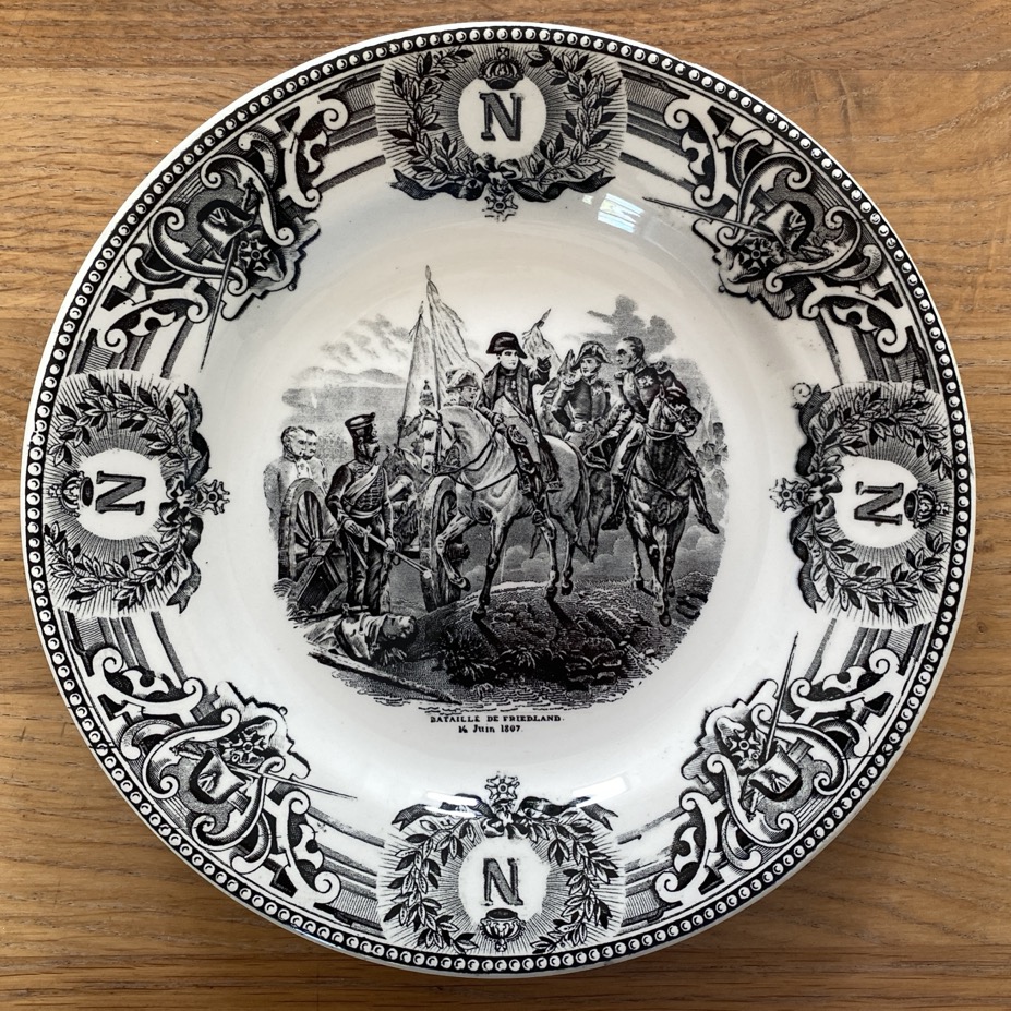 Assiette "Napoléon" Boch La Louvière – Image 5