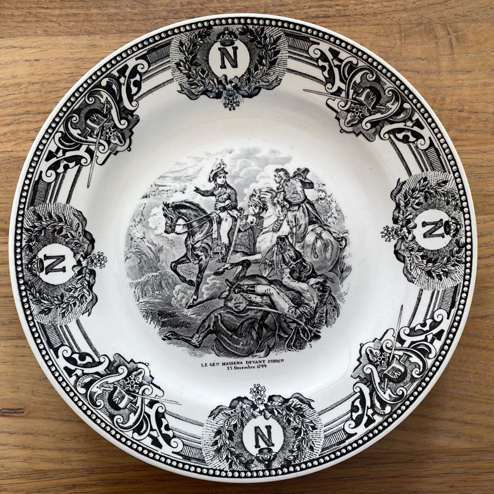 Assiette "Napoléon" Boch La Louvière – Image 4