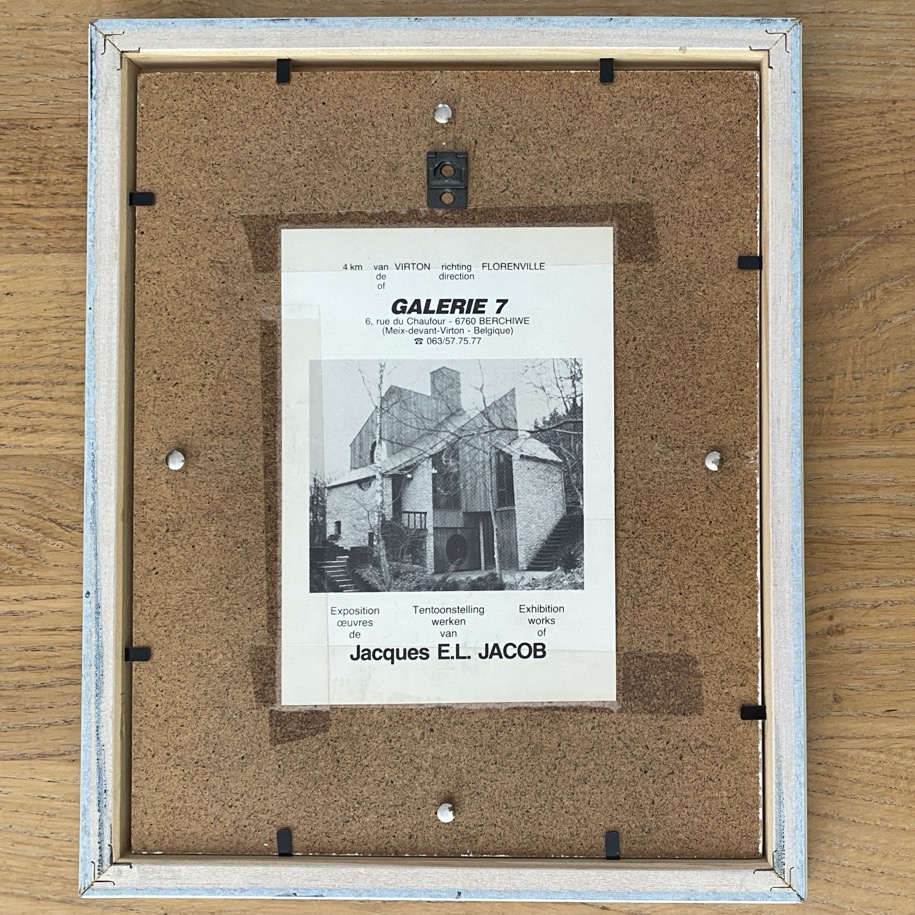 Gravure "Le Wachet Saint Léger 1989", Jacques Jacob – Image 3