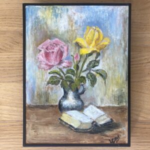 Peinture "Nature morte", L.Gillet