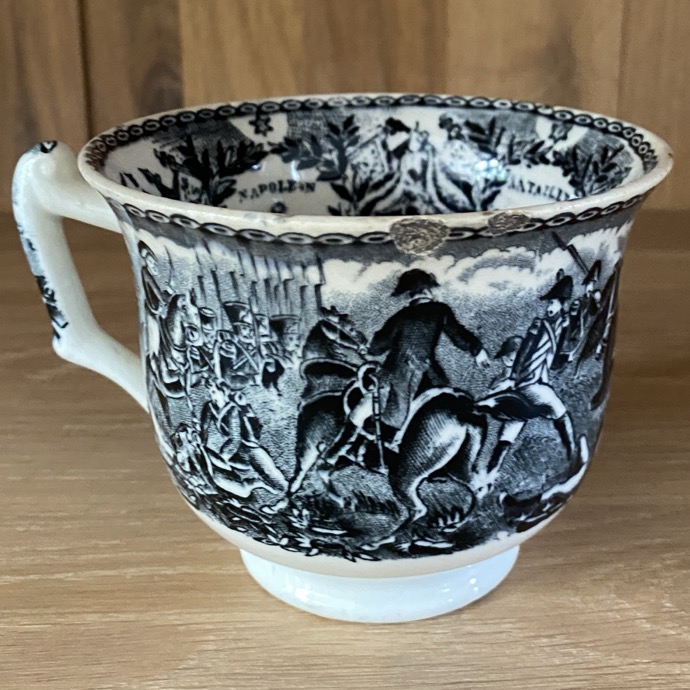 Tasse en faïence fine, Napoléon, Cappellemans, 19è – Image 2
