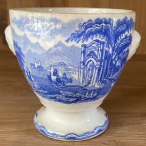 Sucrier en faïence fine "Génoa", Boch Frères Kéramis, 19è