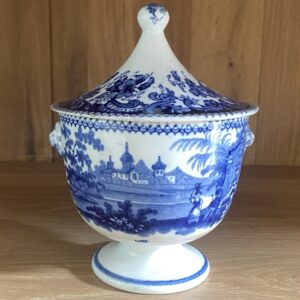 Sucrier en faïence fine, Fontaine, Cappellemans 19è