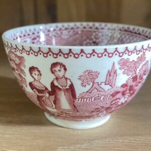 Petit bol en faïence fine, Boch 19 è siècle