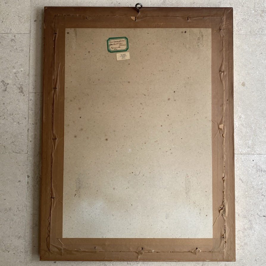 Aquarelle "Lavandières à Laforêt sur Semois", Jean Lejour – Image 3