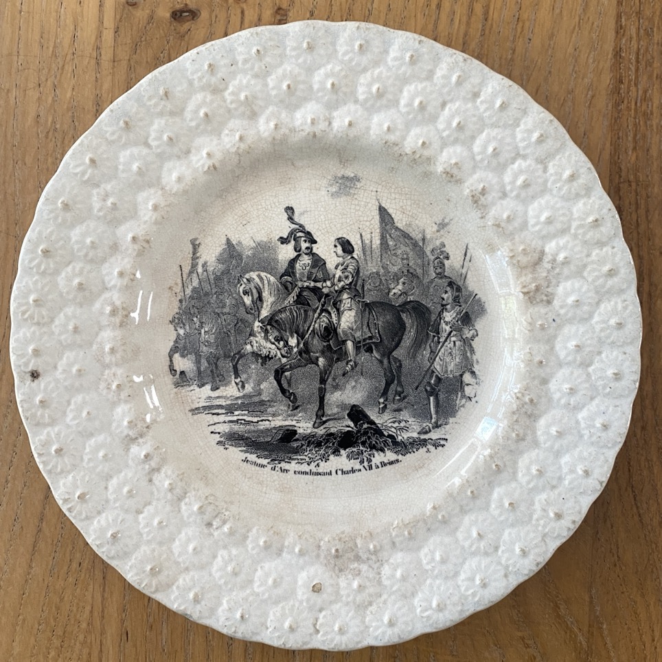 Assiettes "Historiques" Boch Kéramis 1847-1870 – Image 7