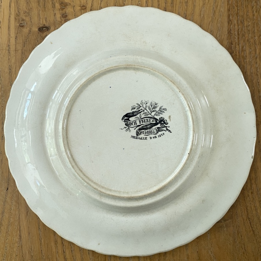Assiettes "Historiques" Boch Kéramis 1847-1870 – Image 12