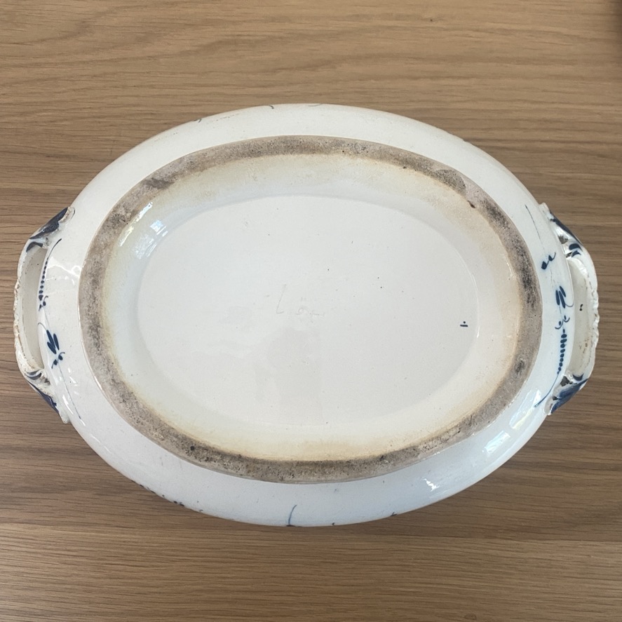 Terrine et plateau "Brindille, Boch Luxembourg, 187 siècle – Image 6