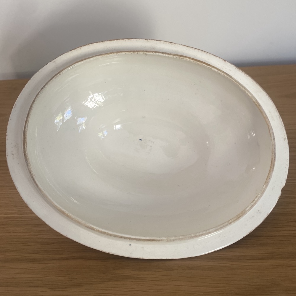 Terrine et plateau "Brindille, Boch Luxembourg, 187 siècle – Image 10