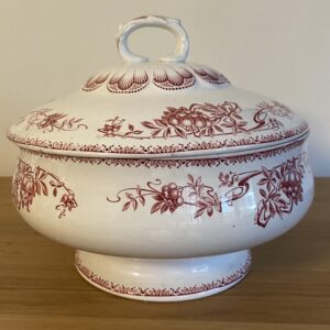 Soupière Boch "Sorbier", 1900