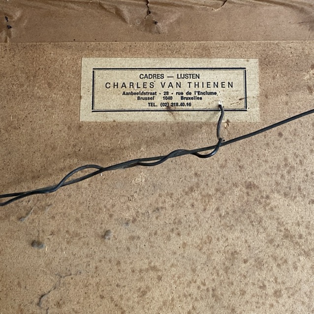 Aquarelle "Bouquet au seau rouge", Marie Howet – Image 4