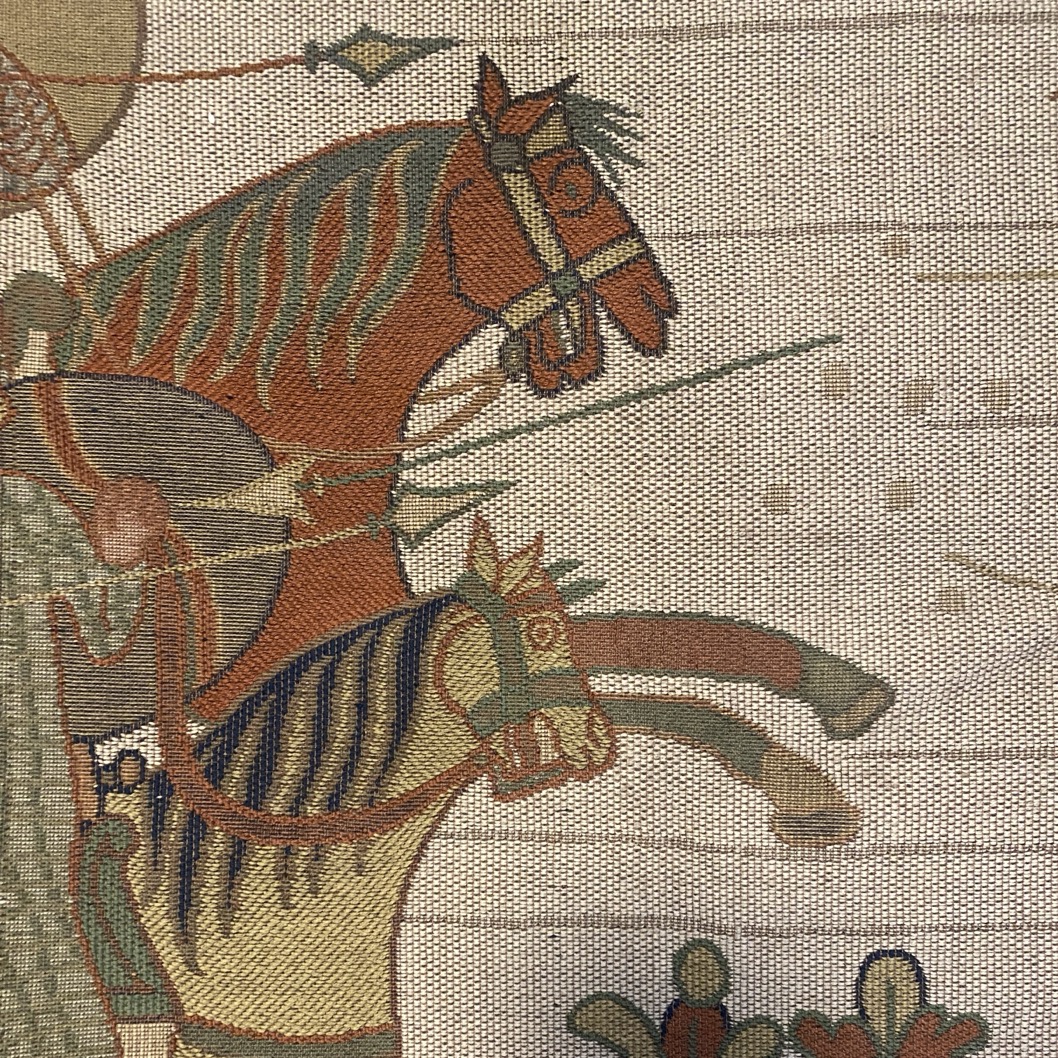 Tapisserie, extrait de la Tapisserie de Bayeux, 1976 – Image 2