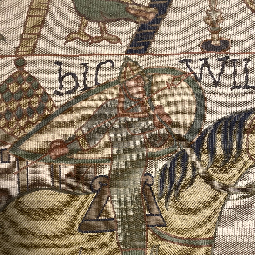 Tapisserie, extrait de la Tapisserie de Bayeux, 1976 – Image 3