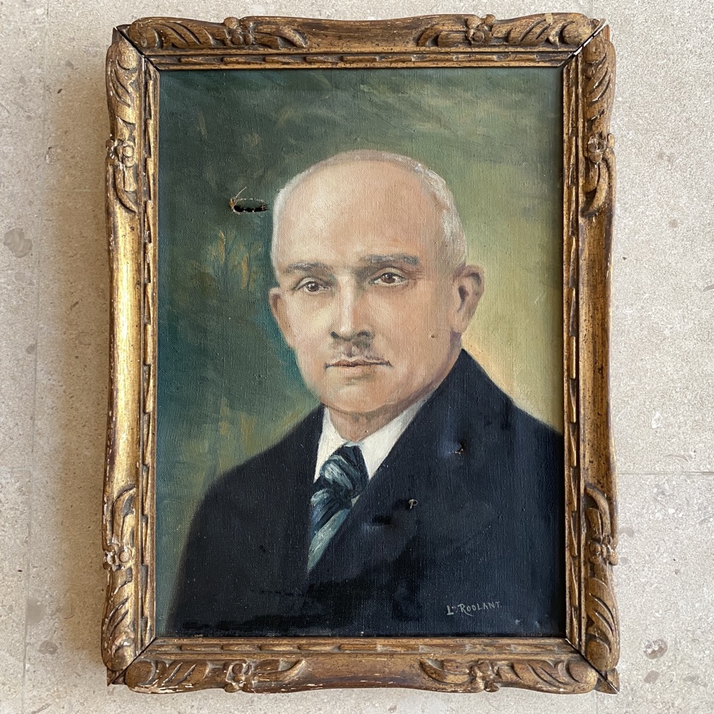 Peinture "Camille Tibesar", L.Roolant