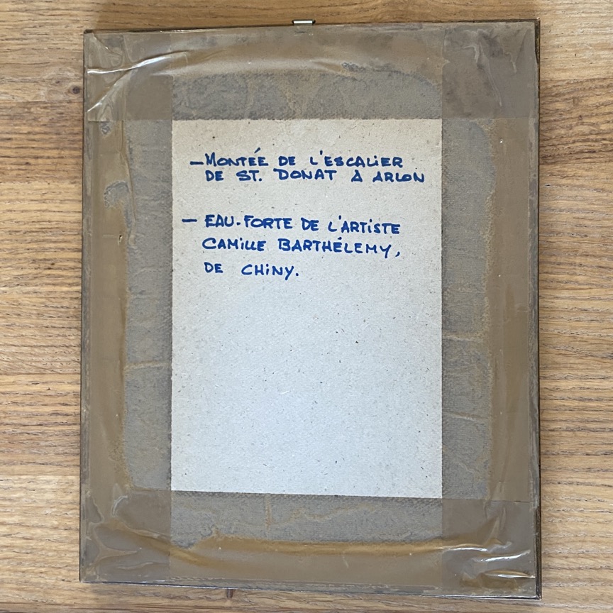 Gravure Montée de St Donat, Camille Barthélémy – Image 2