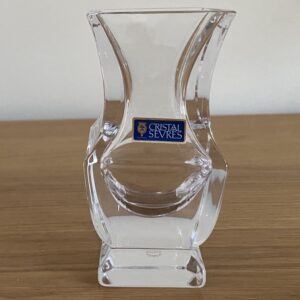 Petit vase en cristal de Sèvres