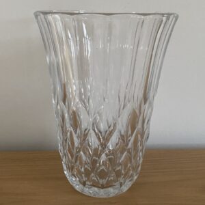 Vase en cristal taillé, Val Saint Lambert