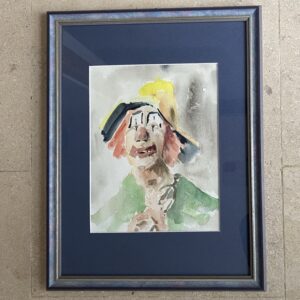 Aquarelle de clown, Jos Steil