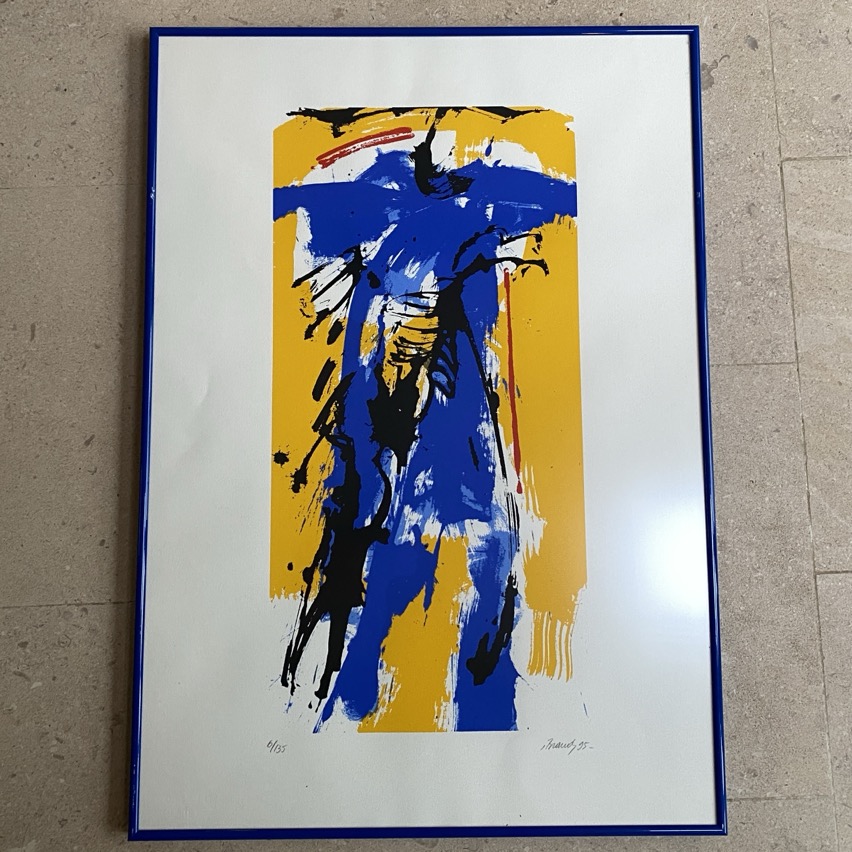 Sérigraphie, Robert Brandy, 1995