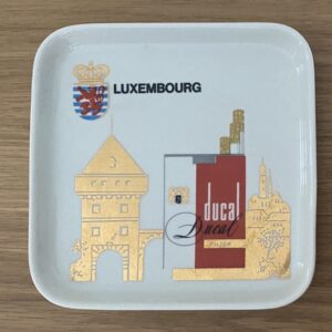Vide-poche Villeroy & Boch, Cigarettes Ducal, 1960