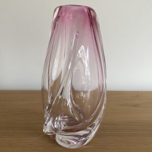 Vase en cristal, René Delvenne, Val Saint Lambert