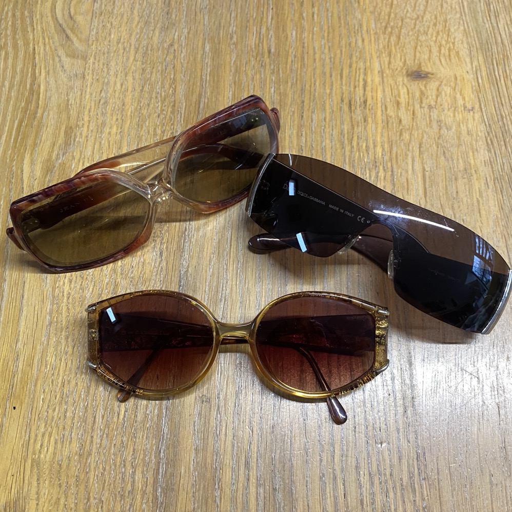 Lunettes de soleil vintage, de luxe