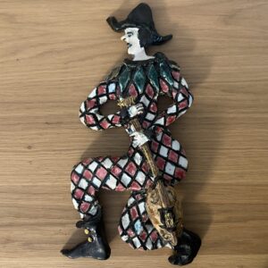 Clown en céramique artisanal