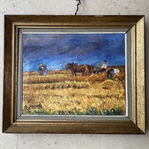 Painture "Paysage méditerranéen", Alexandrine Jacob