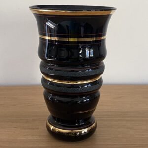 Vase en verre Van Ruppel Boom, Art Déco