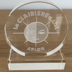 Plaque commémorative "La Clairière Arlon"