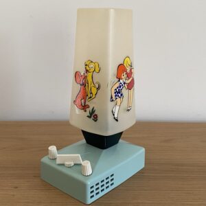 Lampe de chevet pour enfant, Wonder Danub, vintage