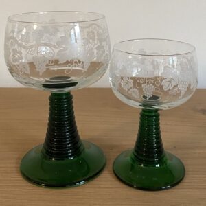 Verres à vin Römerglas avec vignes