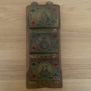 Support à jeux de cartes, vintage