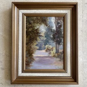 Peinture "Paysage", Noël Boudy, fin du 19è siècle