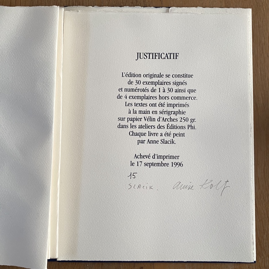 "Chants de refus", de Anise Koltz, Aquarelles de Anne Slacik – Image 5