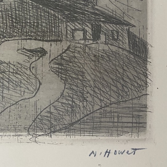 Gravure "Ferme", Marie Howet – Image 2