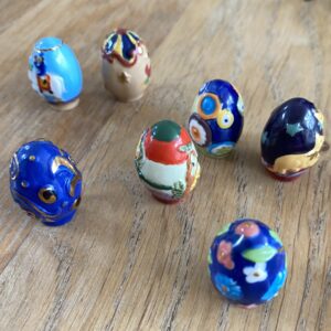 Fèves "oeufs 2009" de Longwy