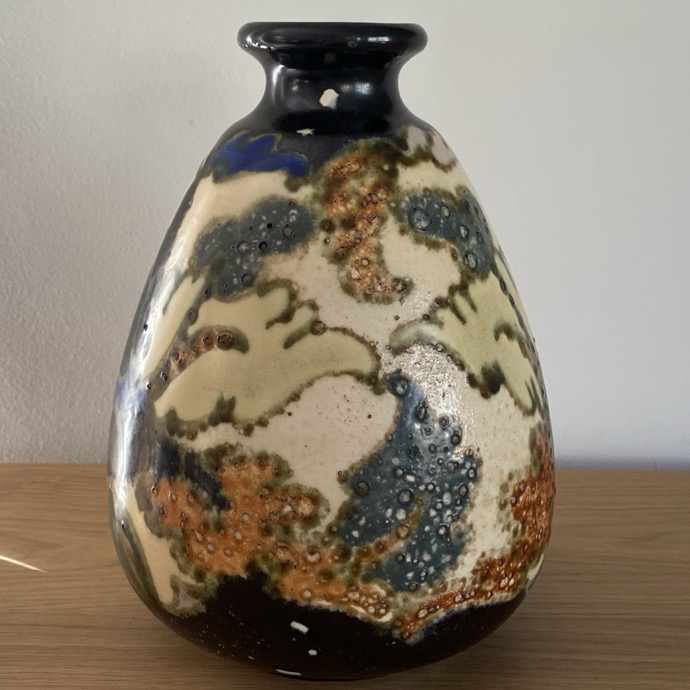 Vase Céramique Montoise Dubois, Arabesque – Image 2