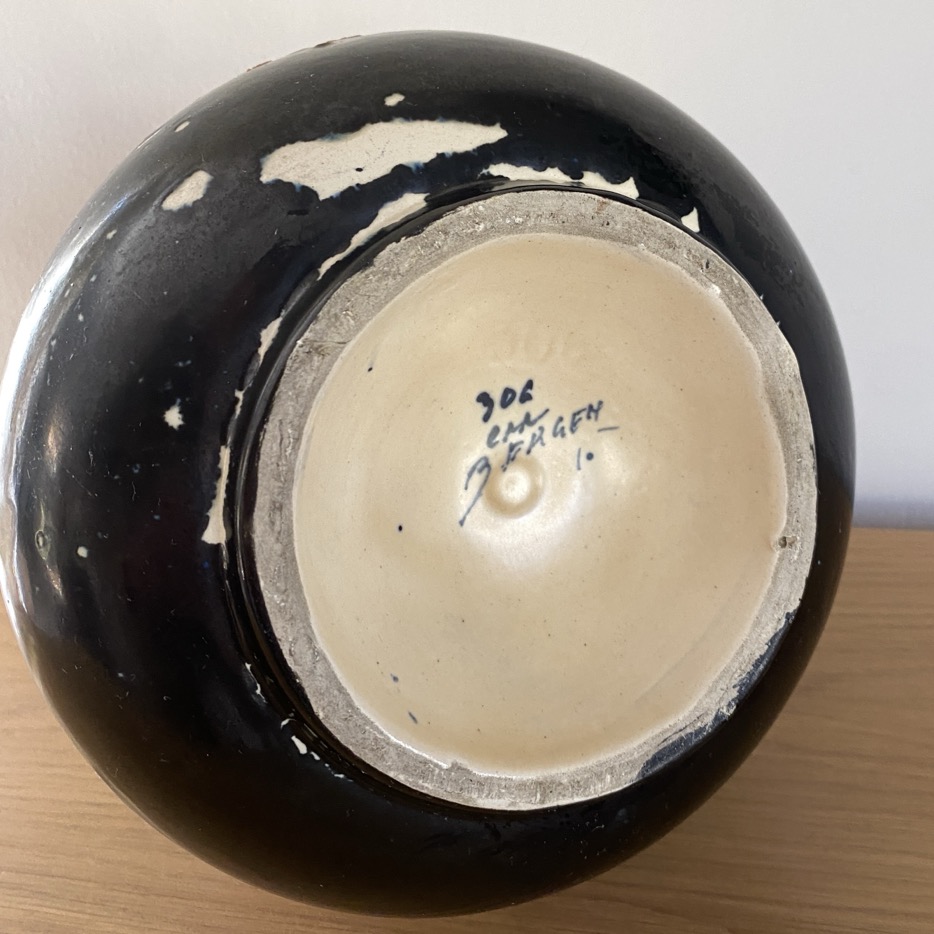 Vase Céramique Montoise Dubois, Arabesque – Image 3