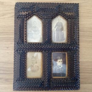 Cadre photos en Tramp Art