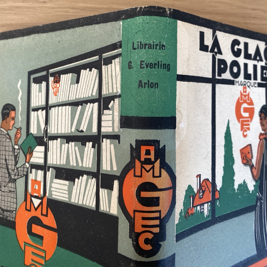 Jaquette d'un catalogue A.M.G.E.C, Hergé 1928, Everling Arlon – Image 6