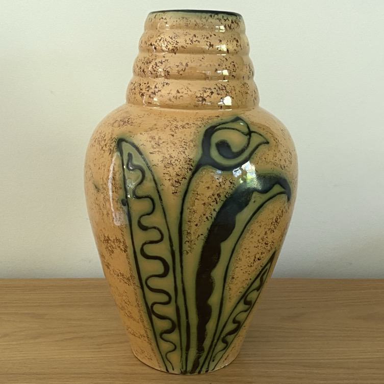 Vase Art déco, Faïencerie de Saint Ghislain, Louis Randour – Image 2