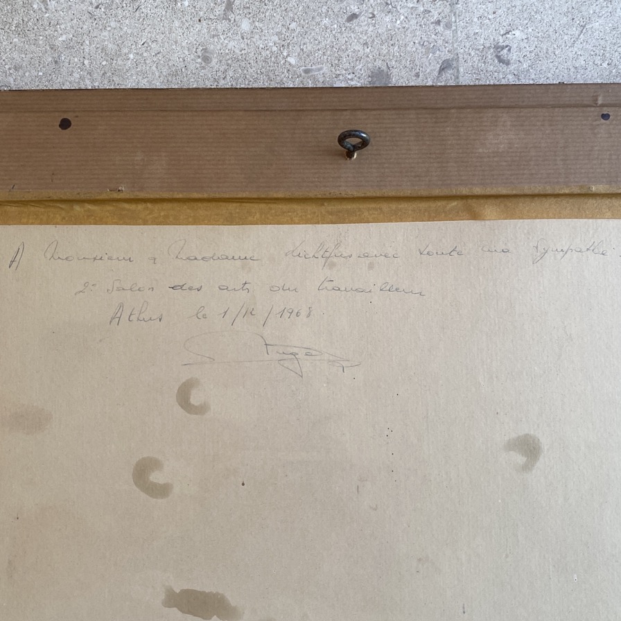 Aquarelle, "Ferme en Gaume", Hugo – Image 3