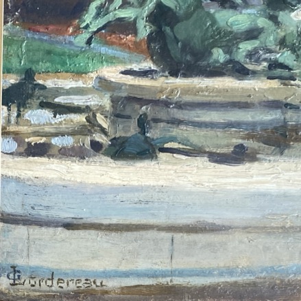 Peinture "Fontaine de l'observatoire, Carpeaux", Georges Lordereau – Image 2