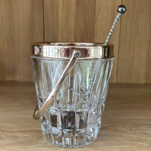 Seau à glaçons en cristal