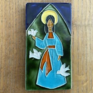 Petite plaque religieuse vintage