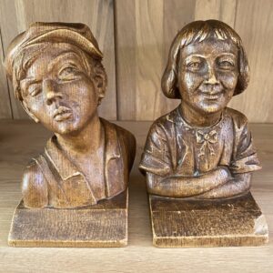 Serre-livres personnages de la littérature enfantine flamande, Meulebrouck