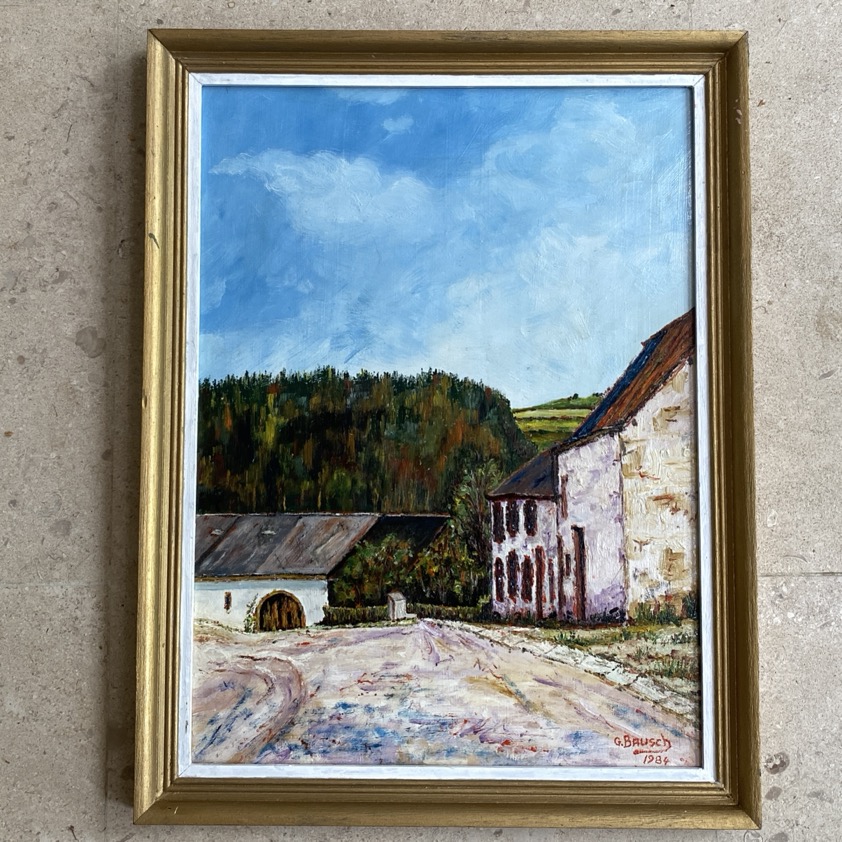Collection de peintures, Vallée de l'Attert, Georges Bausch 1980 – Image 15