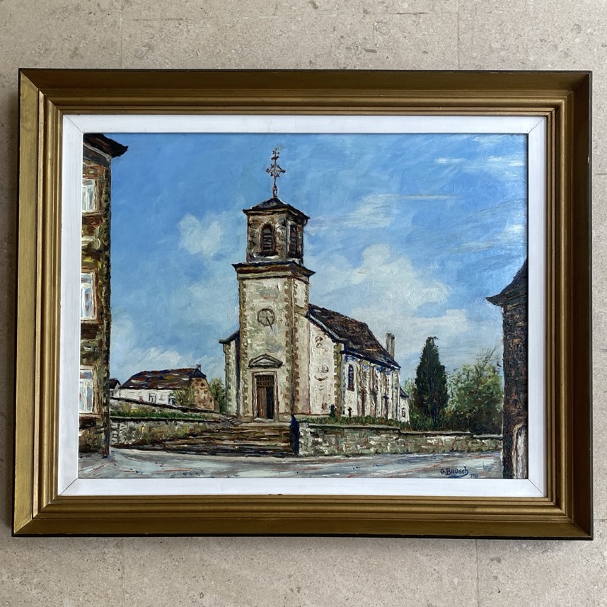 Collection de peintures, Vallée de l'Attert, Georges Bausch 1980 – Image 14