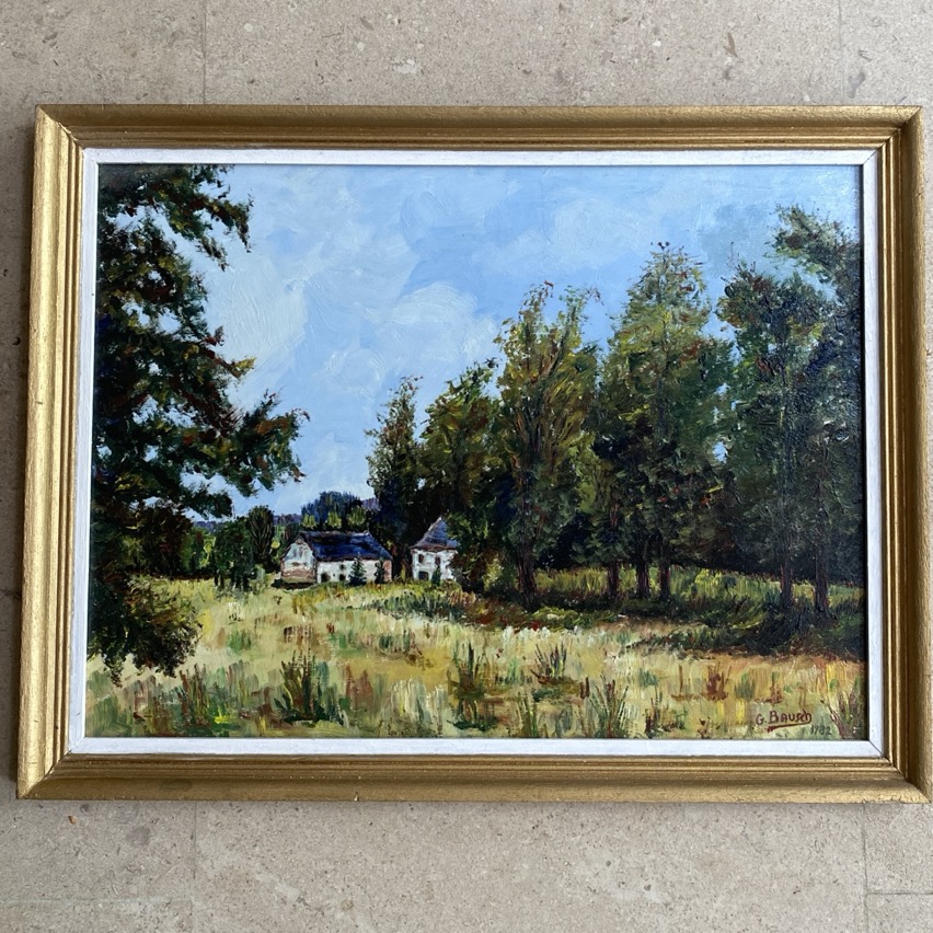 Collection de peintures, Vallée de l'Attert, Georges Bausch 1980 – Image 12